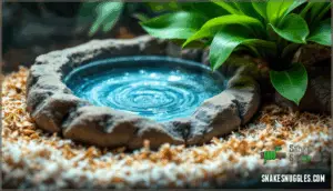 adding water features and clean access