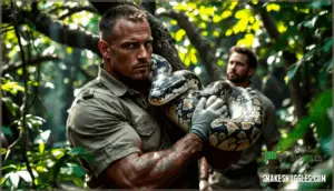 advanced large snake handling techniques