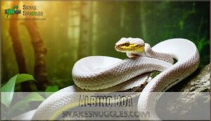 albino boa
