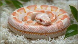 albino honduran milk snake morph