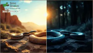 are snakes really nocturnal or diurnal