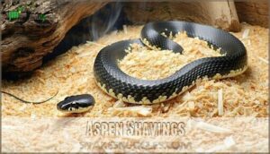 aspen shavings