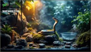 assisting snakes during shedding