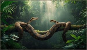 average female vs. male boa lengths