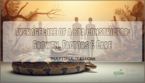 average size of a boa constrictor
