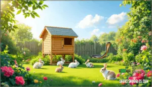 average size of pet rabbits