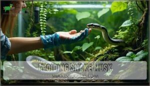 avoiding snake musk