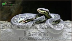 axanthic ball python genetics and inheritance