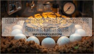 ball python breeding health considerations