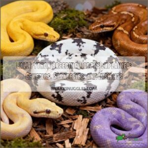ball python breeding morphs