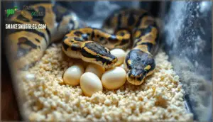 ball python egg-laying habits