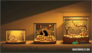 ball python growth and space needs