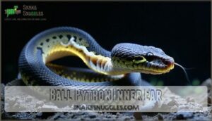 ball python inner ear