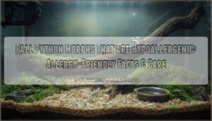 ball python morphs that are hypoallergenic
