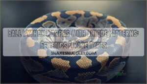 ball python morphs with unique patterns