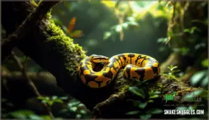 ball pythons: calm and popular