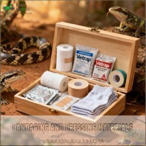 bandaging and dressing materials