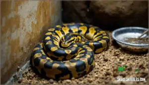 behavioral changes in snakes