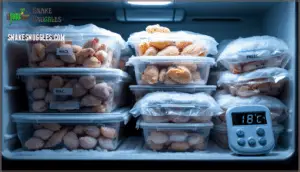 benefits of frozen-thawed prey