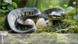 birds and bird eggs
