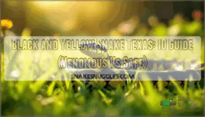black and yellow snake texas