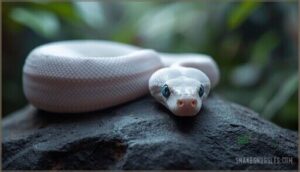 blue-eyed leucistic (bel) morphs