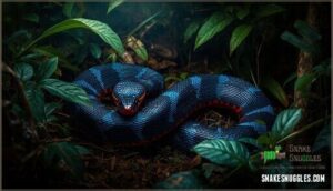 blue malayan coral snake