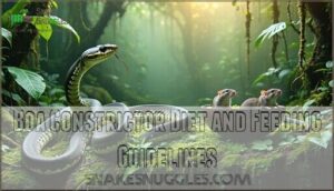 boa constrictor diet and feeding guidelines