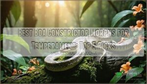 boa constrictor morphs with best temperament