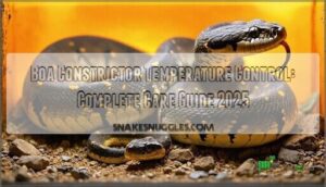 boa constrictor temperature control