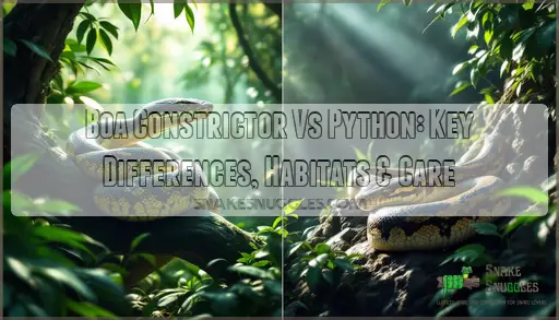 Boa Constrictor Vs Python: Key Differences, Habitats & Care