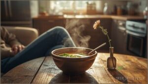 bone broth and electrolyte support