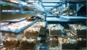 breeding and incubation in captivity