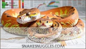 breeding potential of top corn snake morphs