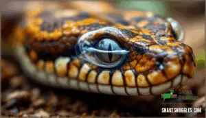 brille: the snake's transparent eyelid