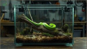building and maintaining snake enclosures