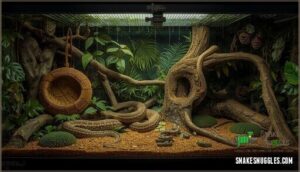 cage size and layout