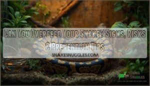 can i overfeed my snake