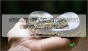 can snakes love their owners