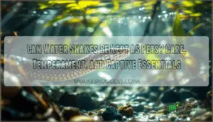 can water snakes be kept as pets