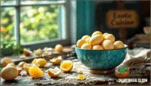can you eat snake eggs