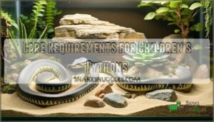 care requirements for children's pythons