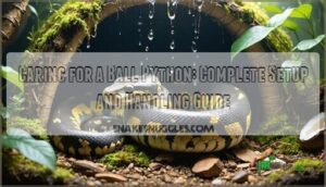 caring for a ball python