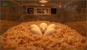 caring for eggs after laying
