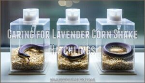 caring for lavender corn snake hatchlings