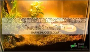 caring for pregnant snakes properly