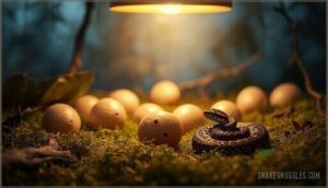 caring for snake eggs and hatchlings