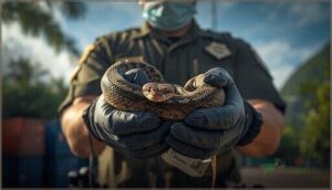 caught snakes in hawaii