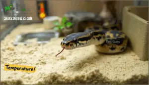 causes of deep breaths in ball pythons