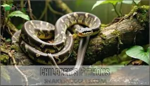 children’s pythons children’s pythons